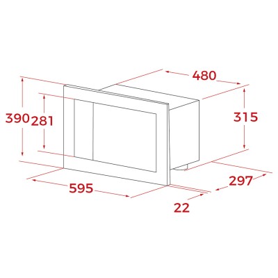 Мікрохвильова піч вбудована Teka ML 8210 BIS (112060003)