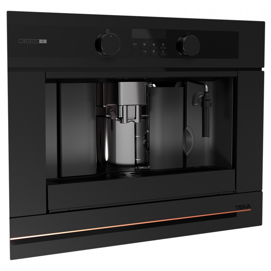 Кофеварка встраиваемая Teka CLC 85-G1 GM (111630007) черный матовый