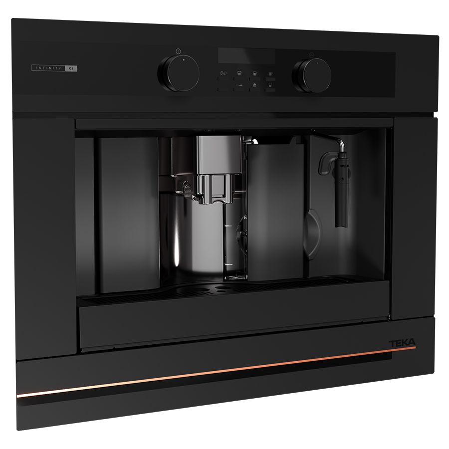 Кофеварка встраиваемая Teka CLC 85-G1 GM (111630007) черный матовый