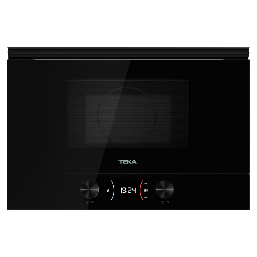 Мікрохвильова піч вбудована Teka ML 8220 BIS FBK (112030017) чорне скло