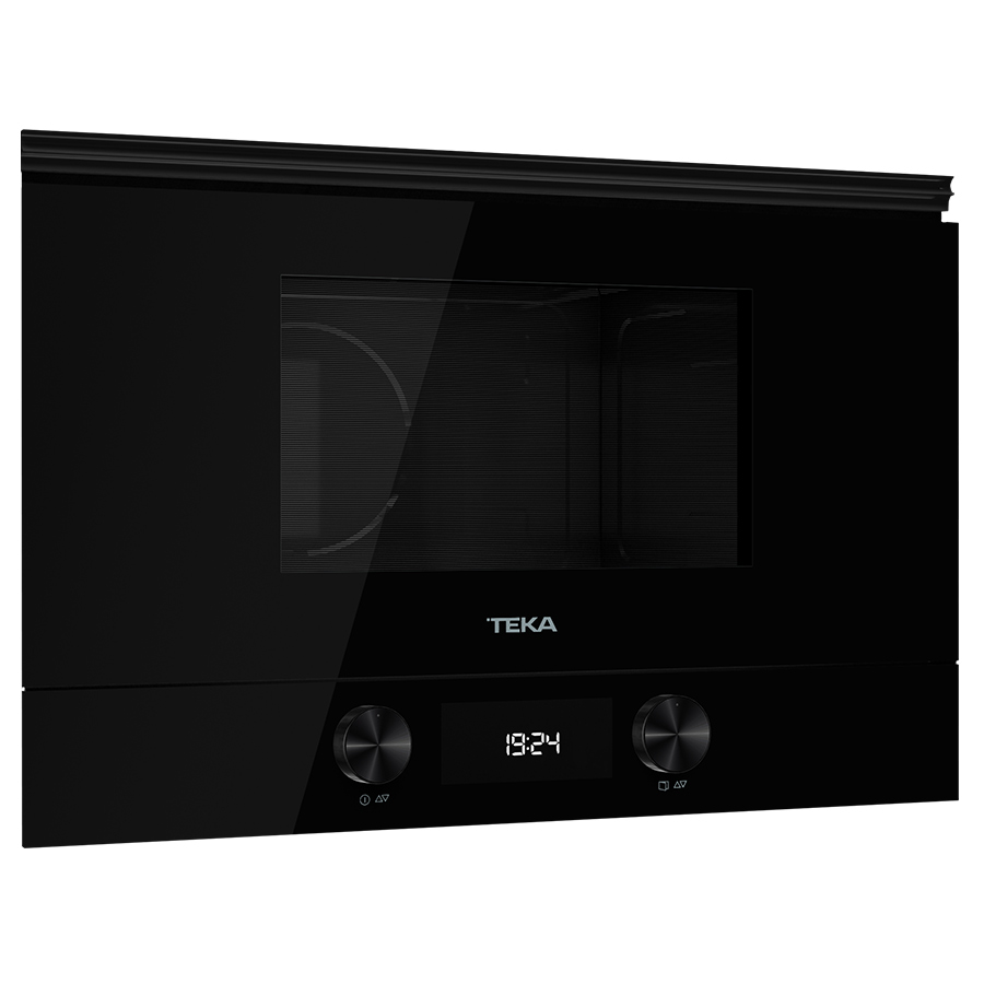 Мікрохвильова піч вбудована Teka ML 8220 BIS FBK (112030017) чорне скло