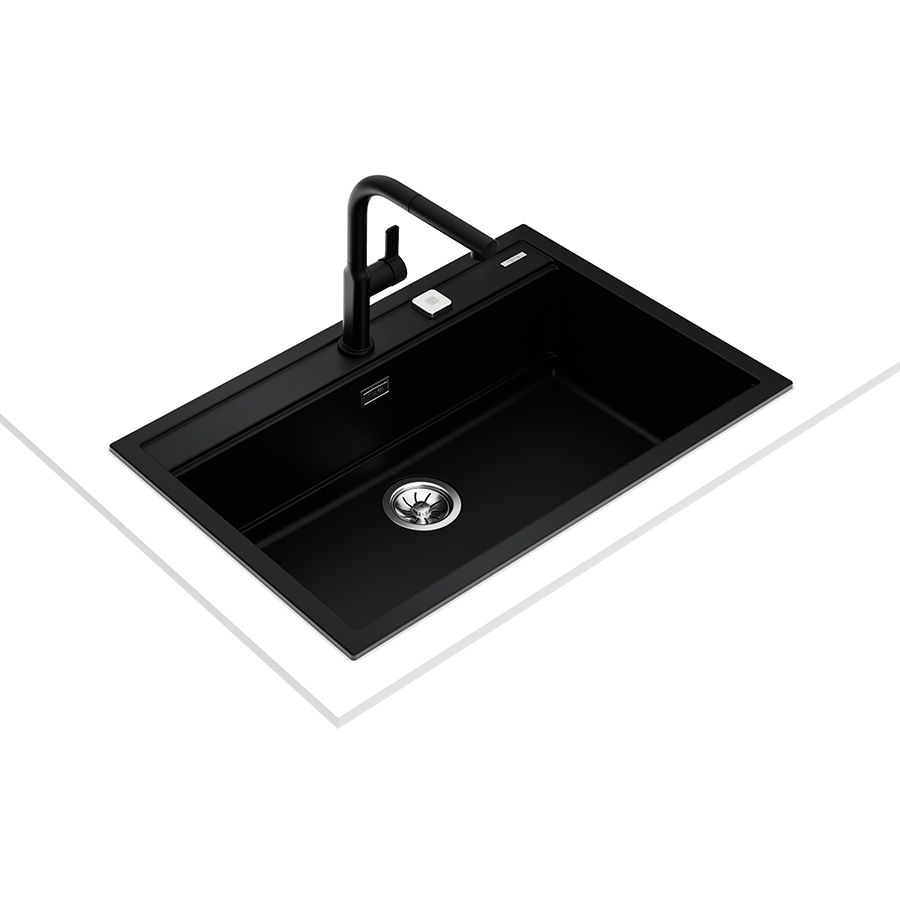 Кухонна мийка Teka NOVA 80 WS-TG 1B (115230057) чорний