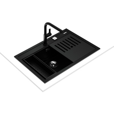Кухонна мийка Teka NOVA 80 WS-TG 1B (115230057) чорний