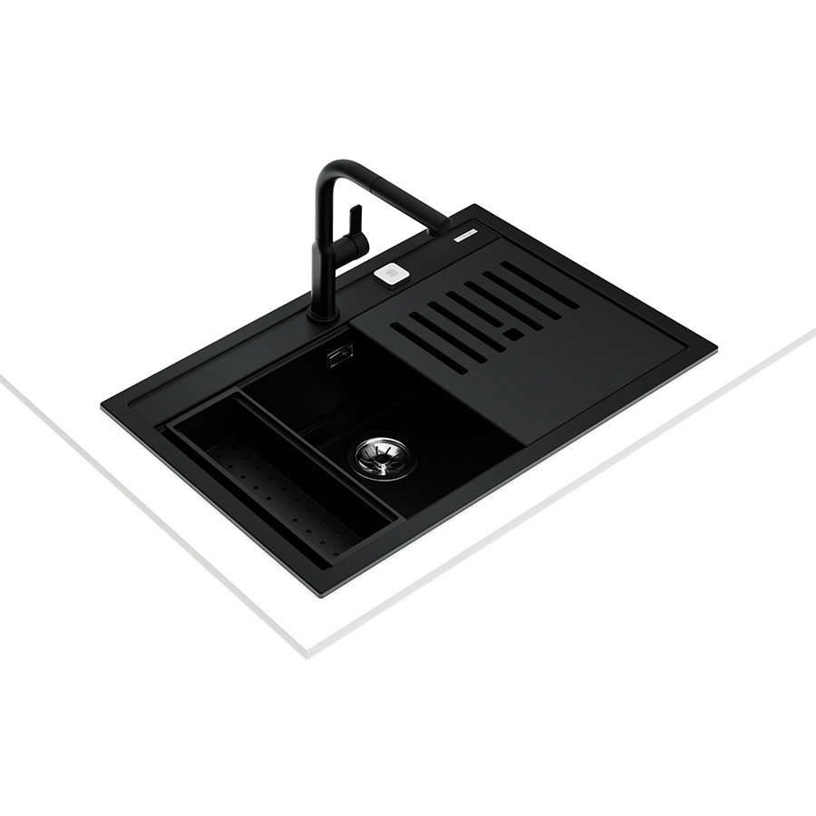 Кухонна мийка Teka NOVA 80 WS-TG 1B (115230057) чорний