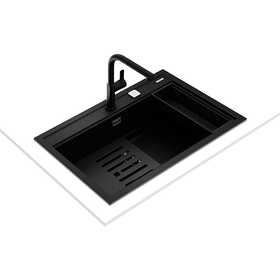 Кухонна мийка Teka NOVA 80 WS-TG 1B (115230057) чорний