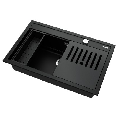 Кухонна мийка Teka NOVA 80 WS-TG 1B (115230057) чорний