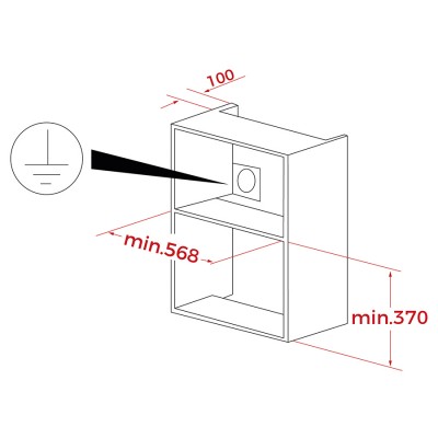 Мікрохвильова піч вбудована Teka MS 6200 BIS SS (112070008)
