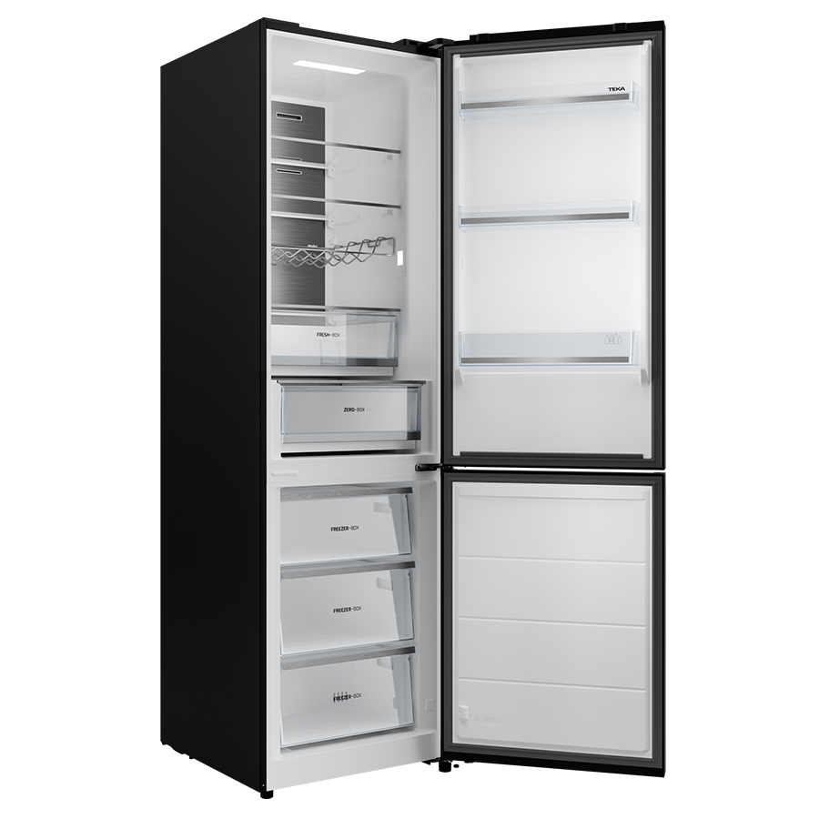 Холодильник Teka RBF 88670 GBK (113400042) черное стекло