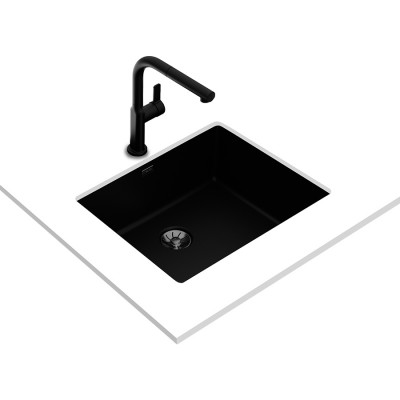 Кухонная мойка Teka TopLine RS15 50.40 FullBlack (115000088) нержавеющая сталь