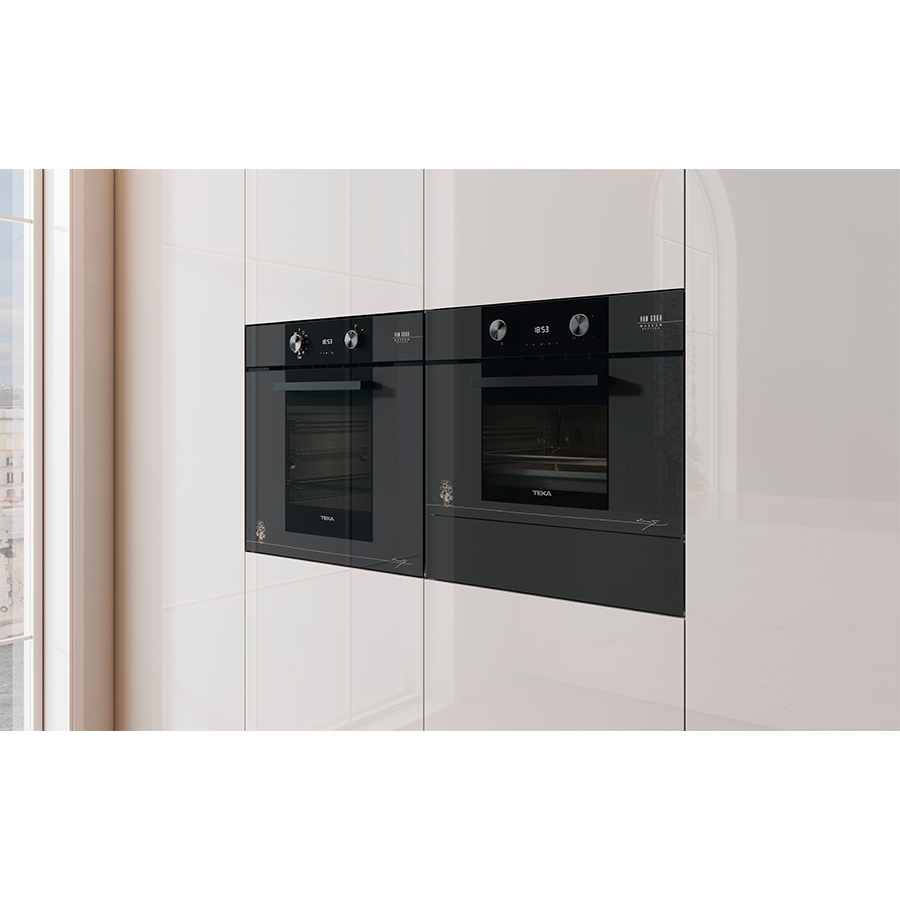 Электрический духовой шкаф Teka Van Gogh HLB 84 P VG (111000096) темно-серое / черное стекло