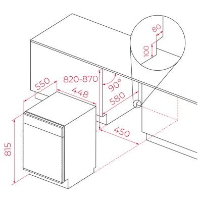 Посудомоечная машина встраиваемая Teka DFI 74860 (114310011)