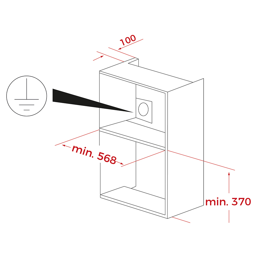 Микроволновая печь встраиваемая Teka NEO MS 6220 BIS L SS (112040006) нержавеющая сталь