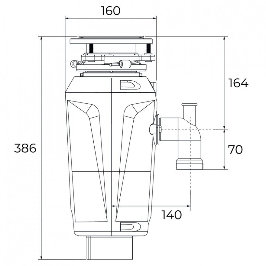Измельчитель пищевых отходов Teka TRS 720 (115890050)