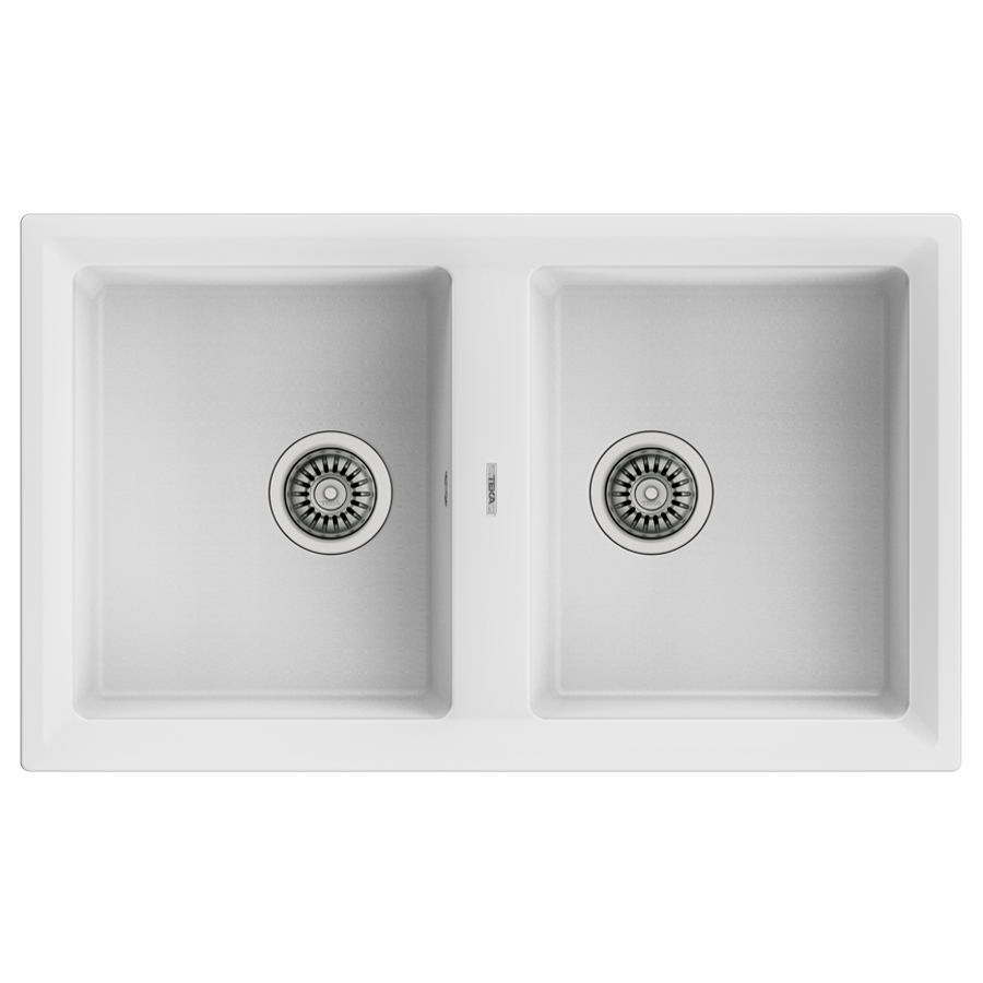 Кухонна мийка Teka STONE 90 B-TG 2B (115260005) білий