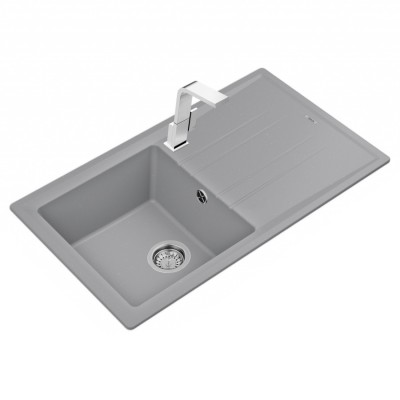 Кухонна мийка Teka STONE 50 B-TG 1B 1D (115330014) сірий металік