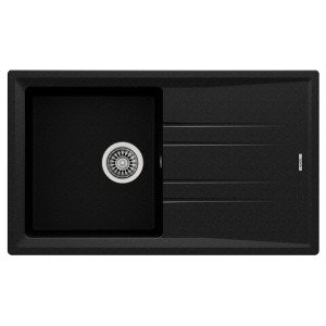 Кухонна мийка Teka STONE 50 B-TG 1B 1D (115330017) чорний металік