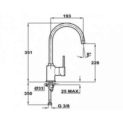 Кухонний змішувач Teka SP 995 (Alaior H) (55995020CN) карбон