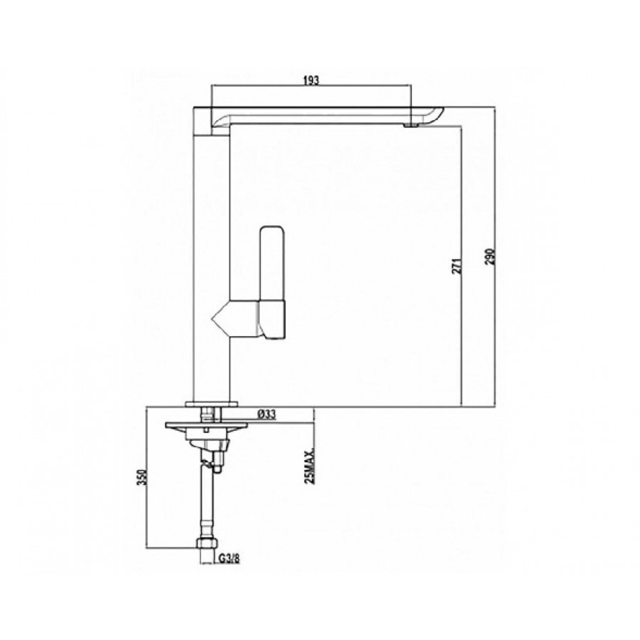 Смеситель кухонный Teka FO 915 (62915020BC) ультрабелый