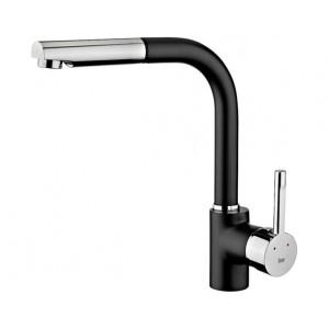 Смеситель кухонный Teka ARK 938 N (Black) (23938120N) черный/хром