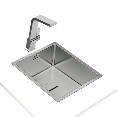 Кухонная мойка FLEXLINEA RS15 34.40 (115000015) нержавеющая сталь