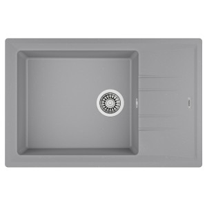 Кухонна мийка Teka STONE 60 S-TG 1B 1D (115330028) сірий металік