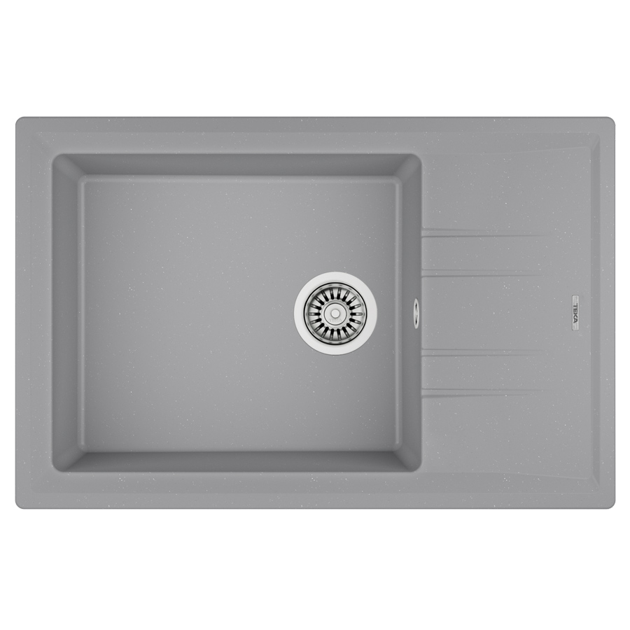 Кухонная мойка Teka STONE 60 S-TG 1B 1D (115330028) серый металлик