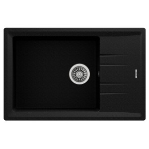Кухонна мийка Teka STONE 60 S-TG 1B 1D (115330031) чорний металік