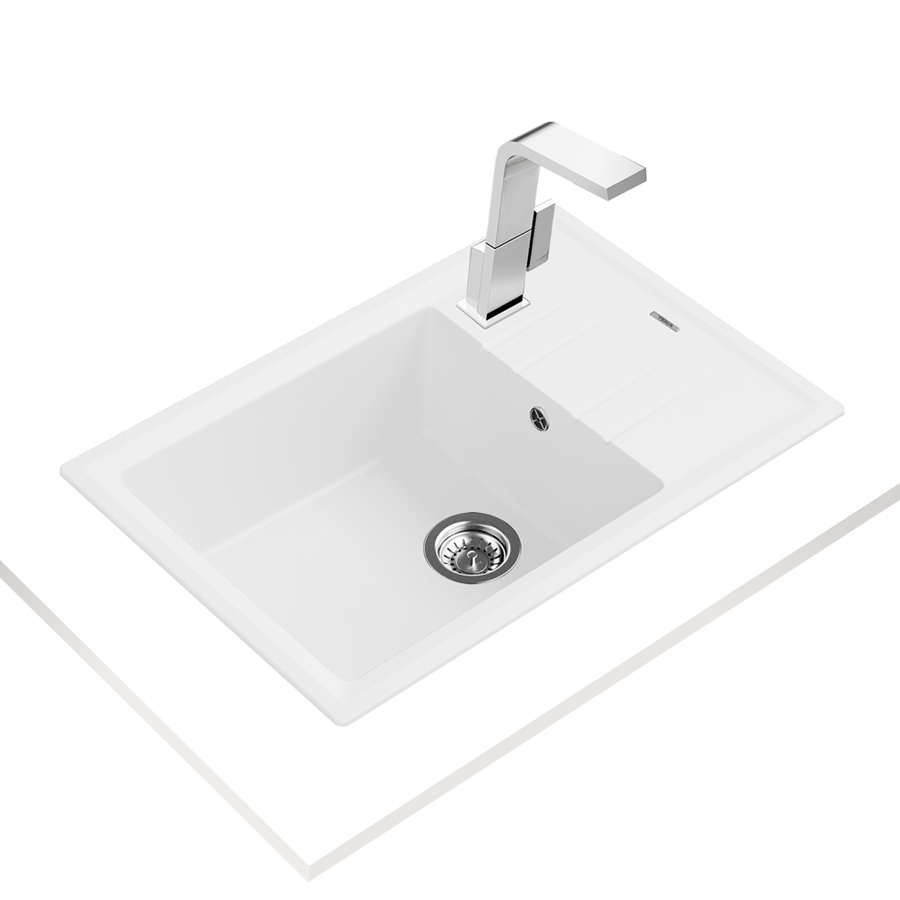 Кухонна мийка Teka STONE 60 S-TG 1B 1D (115330033) білий