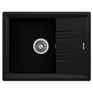 Кухонна мийка Teka STONE 45 S-TG 1B 1D (115330045) чорний металік