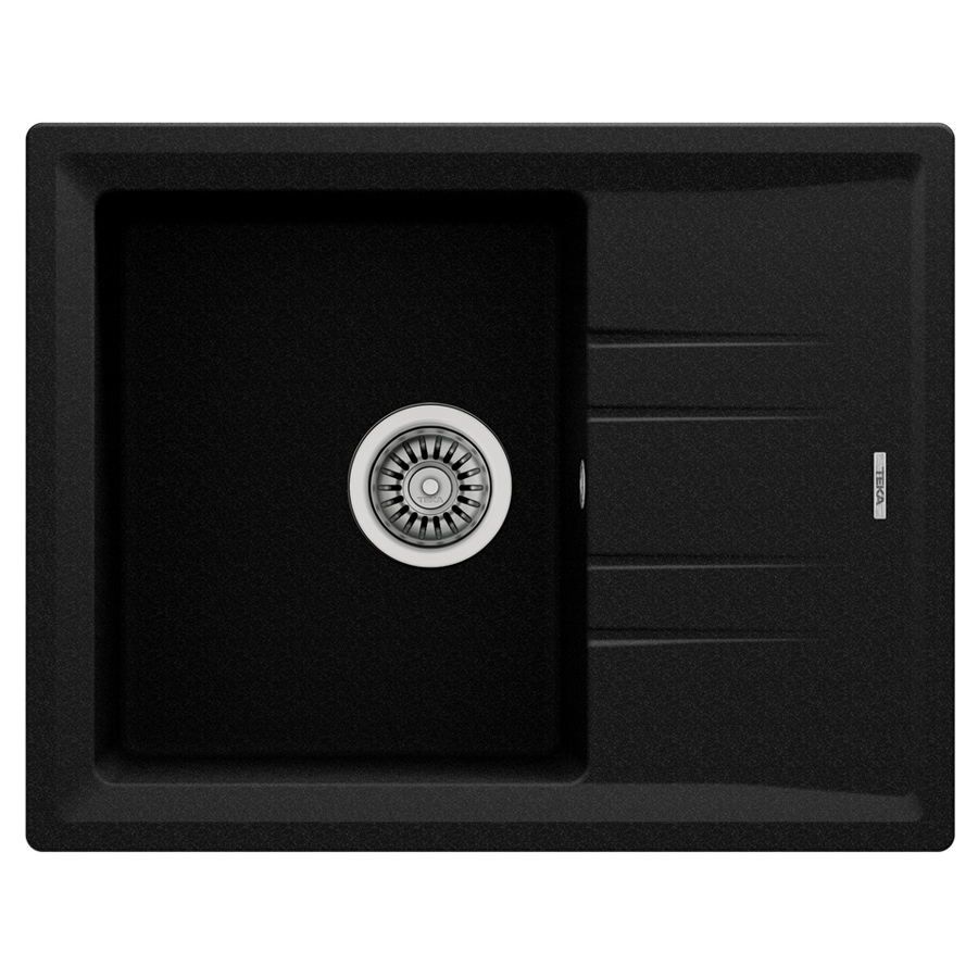 Кухонная мойка Teka STONE 45 S-TG 1B 1D (115330045) черный металлик