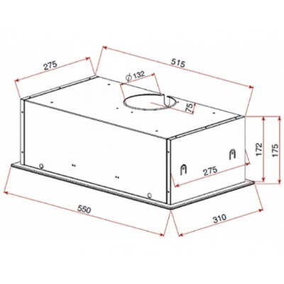 Витяжка кухонна Teka GFG 2 (40446751) білий